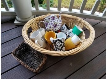 Tea Party In A Basket!