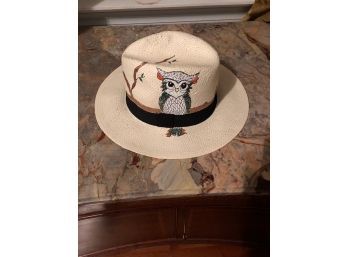 Ladies' Custom Owl Hat