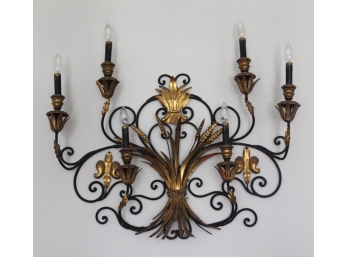 Large Lighted Wall Sconce