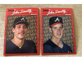 1990 Donruss John Smoltz (Tom Glavine) ERROR Card