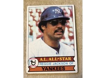 1979 Topps Reggie Jackson Card #700 New York Yankees