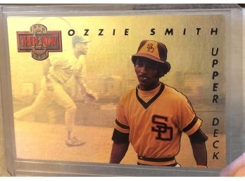 1993 Upper Deck Ozzie Smith Now/then Hologram Card