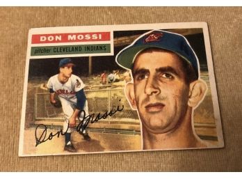 1956 Topps Don Mossi Card #39 Cleveland Indians