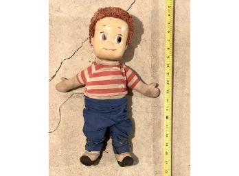 Vintage Early 1960s Rubber Faced Doll