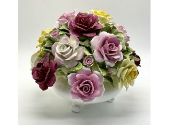 Royal Adderley Floral Bone China Porcelain Flowers From England