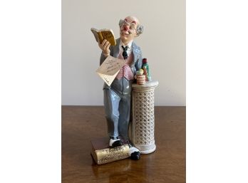 Vintage Just Clownin Lawyer Ceramic Figurine By Judis Pastime