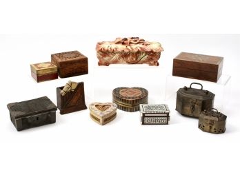 Collection OF Vintage Boxes