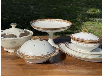 Vintage Haviland Limoges Serving Pieces - Tureens, Platters, And More
