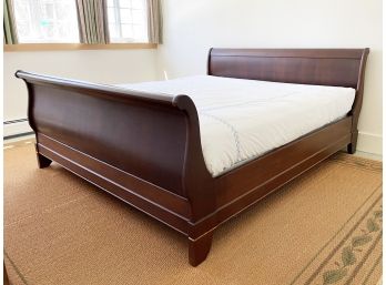 A King Sleigh Bedstead By Grange Furniture