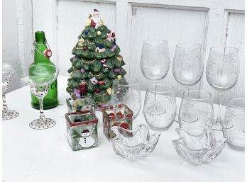 Spode Christmas Tree, Waterford And More Elegant Holiday Decor