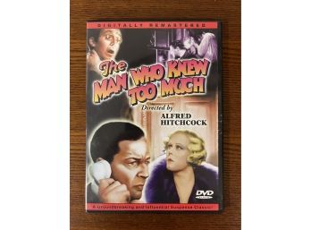 THE MAN WHO KNEW TOO MUCH - DVD Directed By Alfred Hitchcock