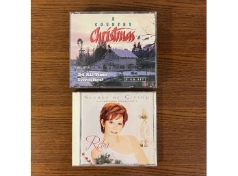 Collection Of Country Christmas CDs - A COUNTRY CHRISTMAS (3 CD Set), REBA - SECRET OF GIVING