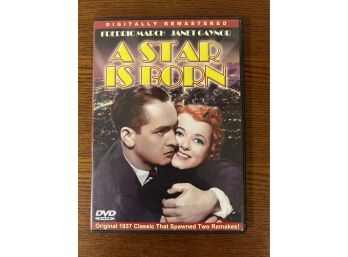 A STAR IS BORN - DVD Of The 1937 Original Classic
