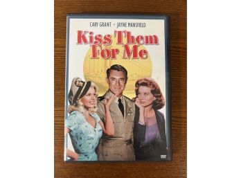 KISS THEM FOR ME - DVD Starring Cary Grant & Jayne Mansfield