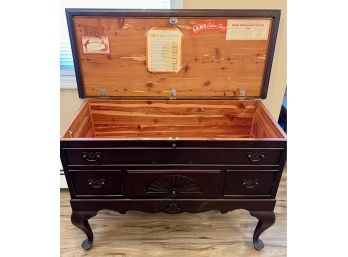THE LANE COMPANY Cedar Chest With Claw & Ball Legs - Amesbury Colonial Lowboy (sell For $500 & Up)