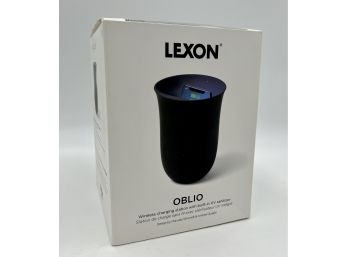 NEW IN BOX - Lenox Design OBLIO Wireless Charging Station With Built-in UV Sanitizer (original Retail: $80)