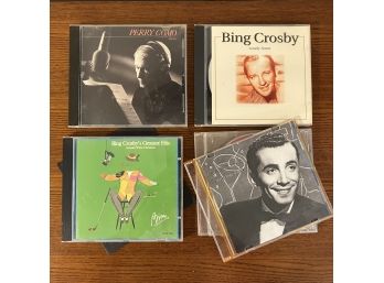 Small Lot Of Six CDs - CELINE DION, BING CROSY, PERRY COMO, AL MARTINO, ANDREWS SISTERS