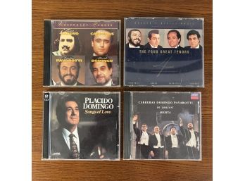 Collection Of CDs Featuring The Most Legendary Tenors In History (8 CDs) - DOMINGO, PAVAROTTI, CARRERAS