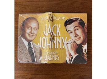 JACK & JOHNNY TV'S COMEDY LEGENDS - 74 Episode DVD Collection (jack Benny / Johnny Carson)