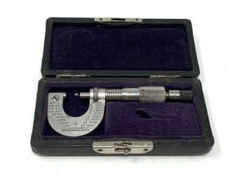 Vintage Brown & Sharpe Micrometer Caliper