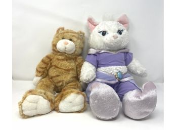 Pair Of Build-a-bearWorkshop Stuffed Cats