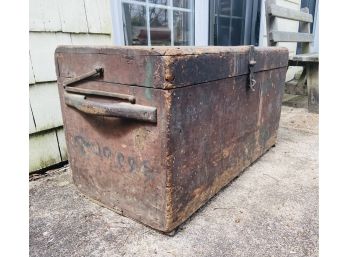 Wonderful Large Antique Carpenter's Tool Chest