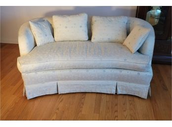 Curved High Quality Couch (sette, Sofa).   IN Great Shape.  Part Of A 2 Piece Set If You Need Full Room