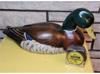 Duck Decoy - Solid Wood                -        -                    Loc: Shelf 2