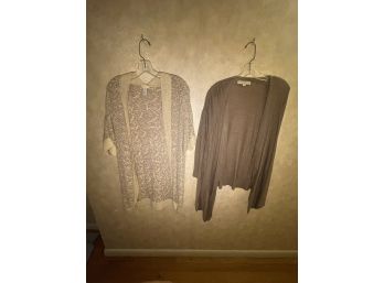 Ladies Chicos And Loft Neutral Color Lightweight Sweaters