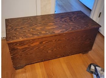 Solid Plywood Storage Box.  3/4' Construction With Self Supporting Hardware.            Loc: Far Hallway