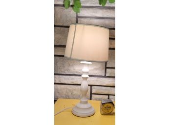 Pastel Blue And White Lamp