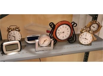 Clock Collection.          All That You See.                            Loc:  In A Basket Shelf 3