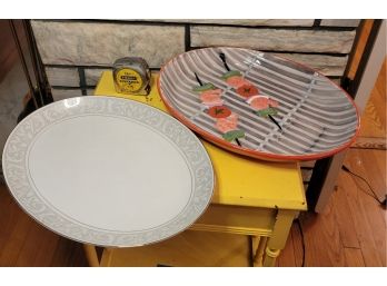 Oversize Serving Platters                        -                          -          Loc: Shelf 3