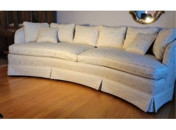 Curved High Quality Couch (sette, Sofa).   IN Great Shape.  Part Of A 3 Piece Set If You Need Full Room