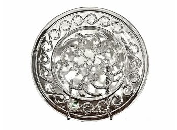 Pair Of Waterford Crystal Celtic Accent Plates