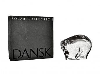 Dansk Polar Collection Ice Bear Paper Weight