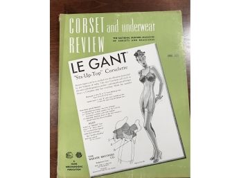 Corset & Underwear Review Magazine April 1939