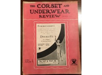The Corset & Underwear Review Magazine August 1934