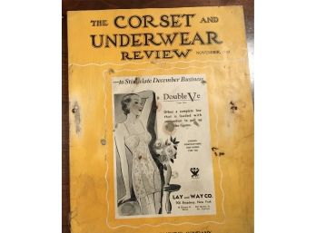 Corset & Underwear Review Magazine  November 1933
