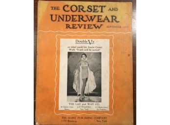The Corset & Underwear Review Magazine September 1930