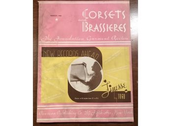 Corsets & Brassieres Magazine March 1936