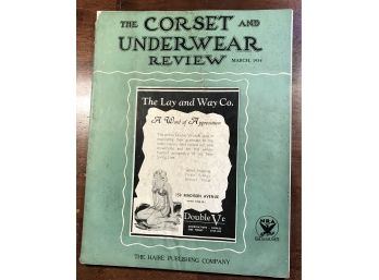 The Corset & Underwear Review Magazine March 1934