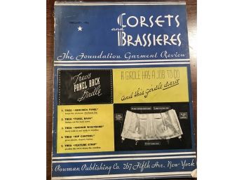 Corsets & Brassieres Magazine February 1936