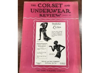 The Corset & Underwear Review Magazine March 1933