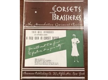 Corsets & Brassieres Magazine September 1936