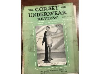 The Corset & Underwear Review Magazine January 1931