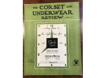 The Corset & Underwear Review Magazine April 1935