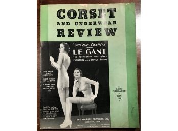 Corset & Underwear Review Magazine July 1936