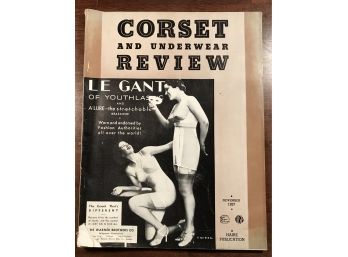 The Corset & Underwear Review Magazine November 1937