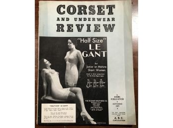 Corset & Underwear Review Magazine September 1937
